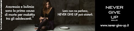 never give up
