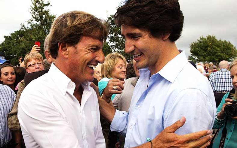 Trudeau e Bronfman