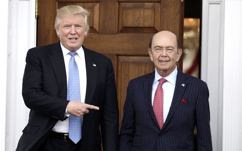 Trump e Ross