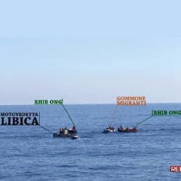 Ong, migranti, trafficanti, guardia costiera libica, missione interforze Sophia. Tutti insieme.